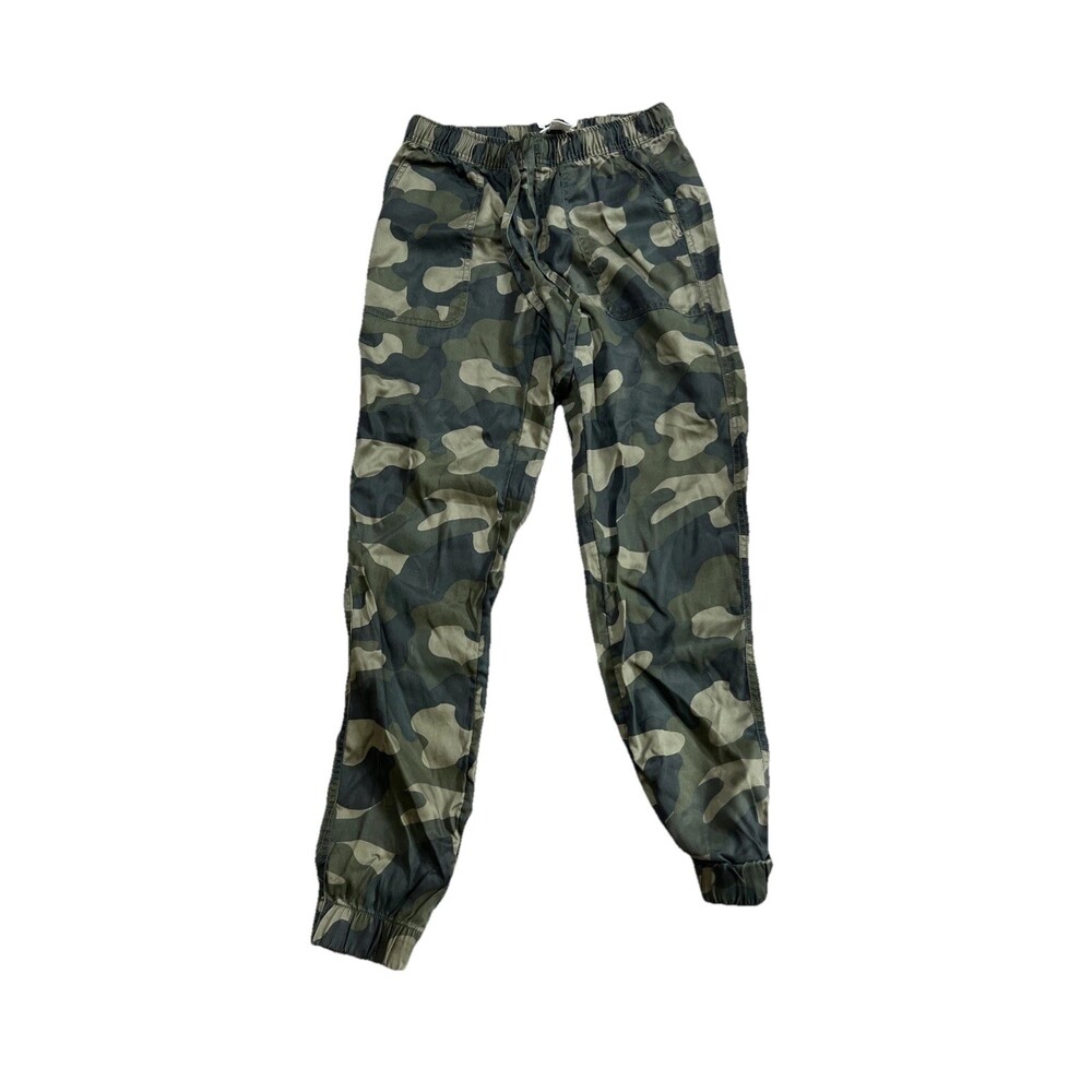 C&C CALIFORNIA Pants Women's Camo Lyocell Cargo Joggers Everyday Casual Outdoor